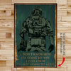 SD041 - I Don't Know How I'm Going To Win - I'm Just Know I’m Not Going To Lose - Soldier - Vertical Poster - Vertical Canvas - Soldier Poster