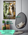 SD043 - Brother Forever - Army - Marine - Vertical Poster - Vertical Canvas - Soldier Poster - Soldier Canvas