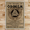 VK004 - Odin 9 Noble - Viking Poster