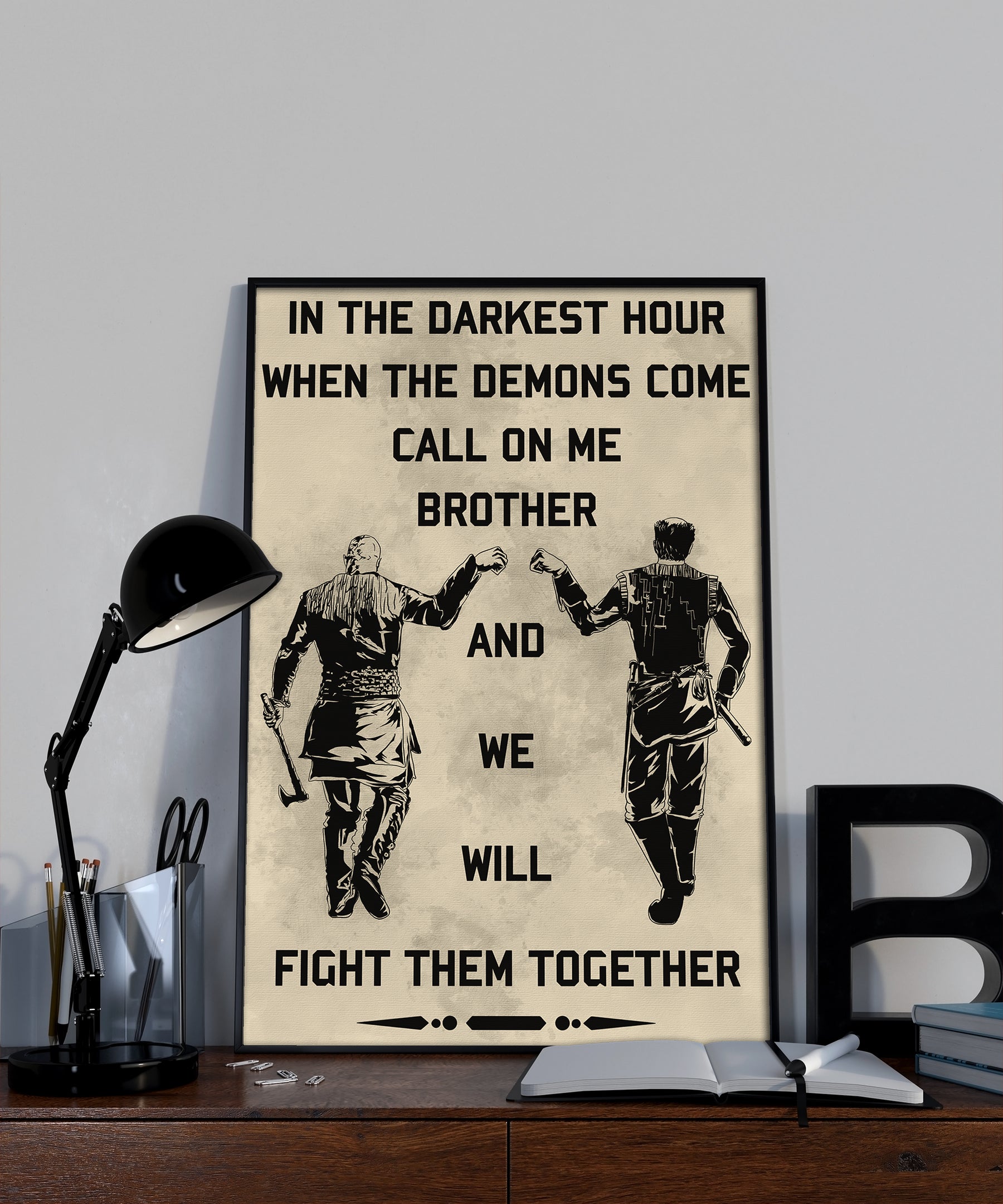 VK016 - Call On Me Brother - English - Viking Poster