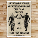 VK016 - Call On Me Brother - English - Viking Poster