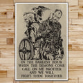 VK052 - Call On Me Brother - Viking Poster