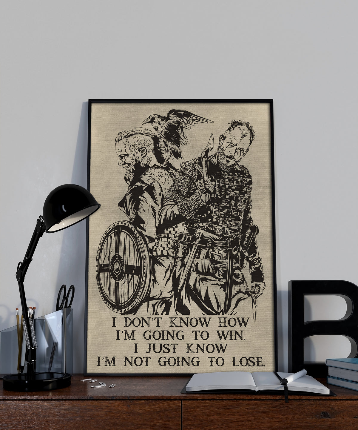 VK053 - I'm Not Going To Lose - Viking Poster