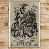 VK053 - I'm Not Going To Lose - Viking Poster