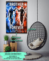 VK062 - Brother Forever - Ragnar Lothbrok - Floki - Vertical Poster - Vertical Canvas - Viking Poster - Viking Canvas