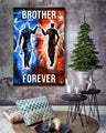 VK062 - Brother Forever - Ragnar Lothbrok - Floki - Vertical Poster - Vertical Canvas - Viking Poster - Viking Canvas