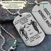 VKD013 - Call On Me Brother - English - Viking DogTag - Engrave Silver Dog Tag