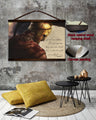 WA012 - A Man Once Told Me - Leonidas - Spartan - Horizontal Poster - Horizontal Canvas - Warrior Poster