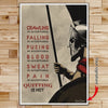 WA018 - Quitting Is Not - Spartan - Vertical Poster - Vertical Canvas - Warrior Poster