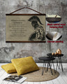 WA032 - Nobody Is Born A Warrior - Spartan - Horizontal Poster - Horizontal Canvas - Warrior Poster