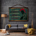 WA109 - Be Victorious But Humble - Spartan - Horizontal Poster - Horizontal Canvas - Warrior Poster