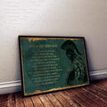 WA111 - Make No Mistake - English - Spartan - Horizontal Poster - Horizontal Canvas - Warrior Poster