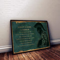WA112 - Nobody Is Born A Warrior - English - Spartan - Horizontal Poster - Horizontal Canvas - Warrior Poster