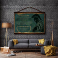 WA113 - Spartan Code - Warrior Ethos - English - Spartan - Horizontal Poster - Horizontal Canvas - Warrior Poster