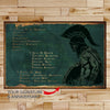 WA116 - 7 5 3 CODE - English - English - Spartan - Horizontal Poster - Horizontal Canvas - Warrior Poster